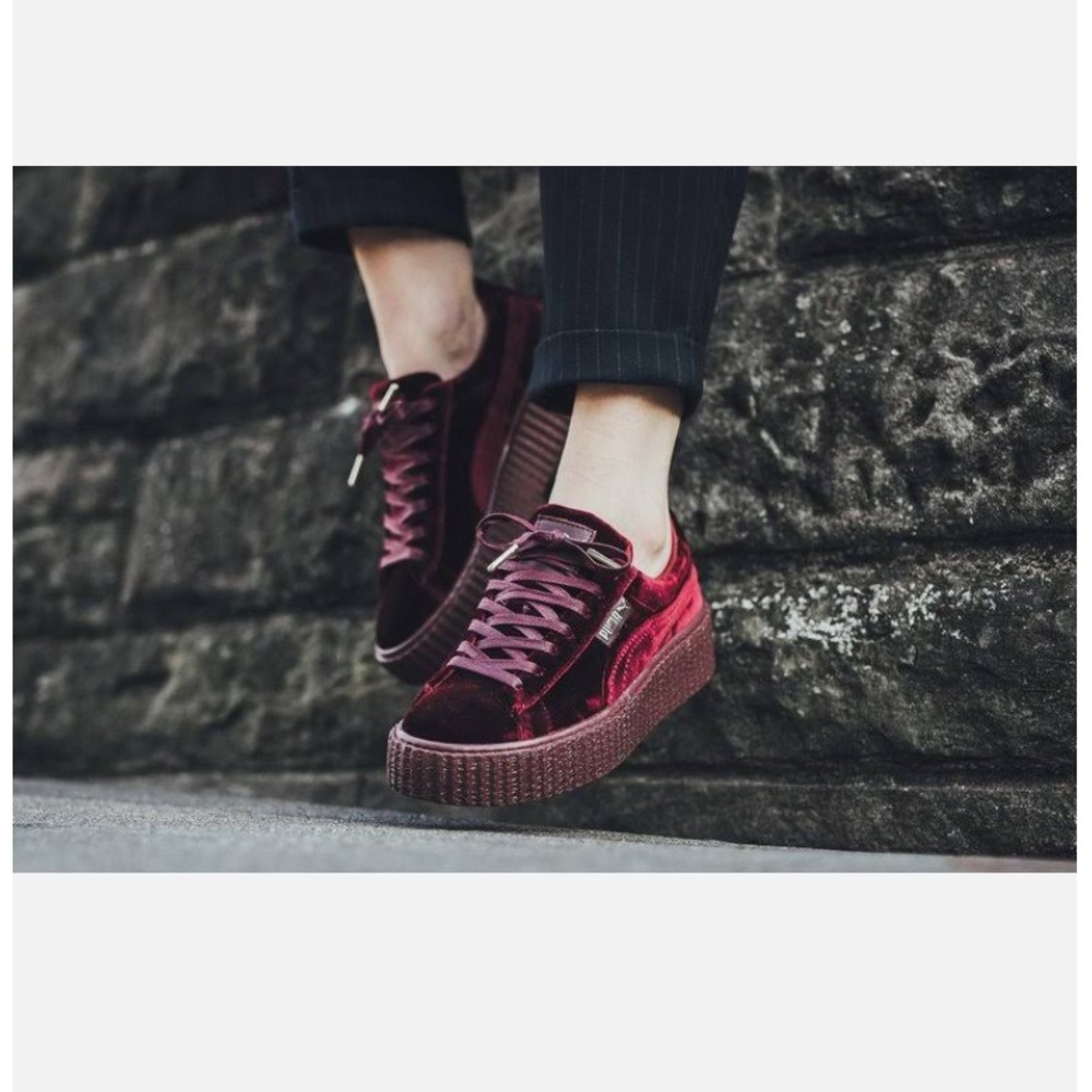 Fenty by Rihanna x Puma WMNS VELVET CREEPER 'BURGUNDY'